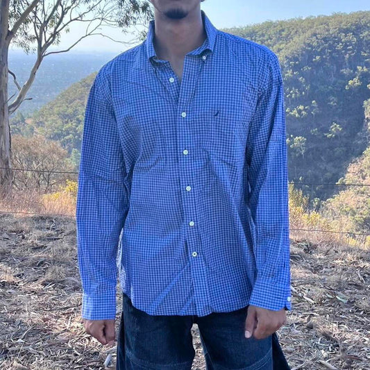 nautica button up shirt