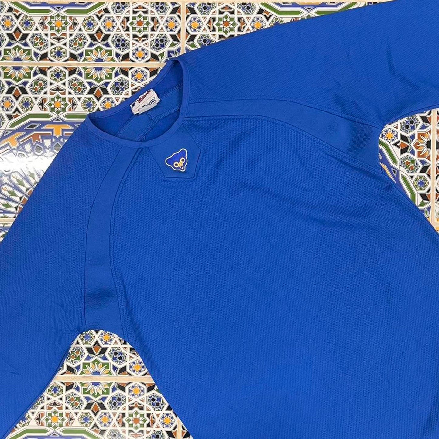 majestic chicago cubs sweatshirt jersey