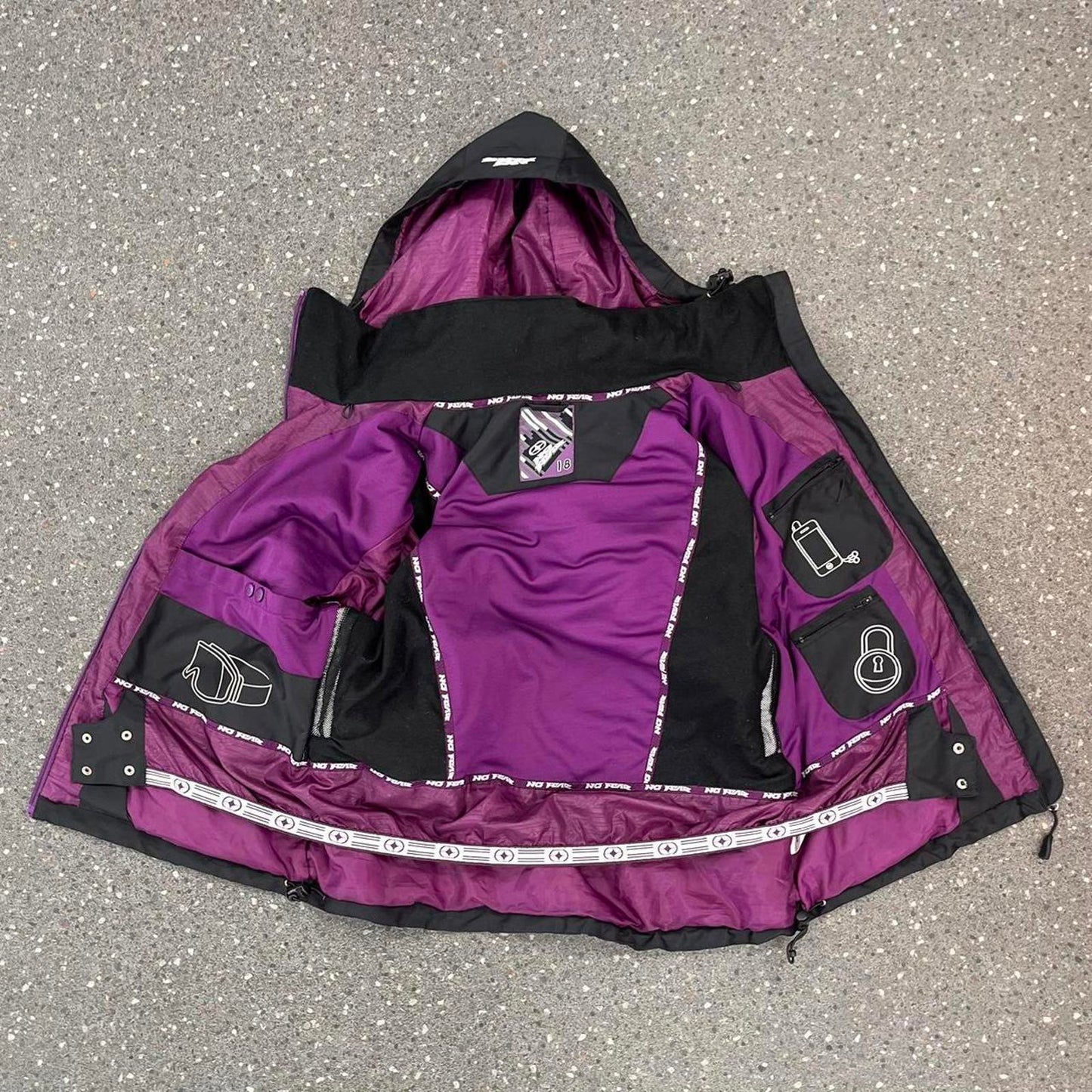 women's no fear ski jacket