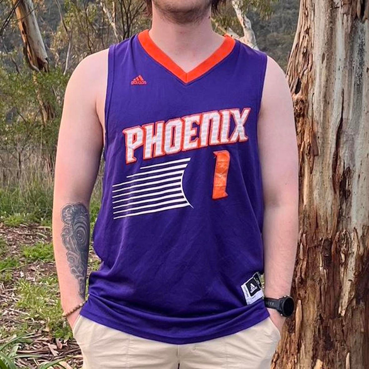 2015-17 adidas devin booker phoenix suns jersey