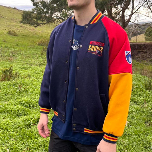 Vintage crows bomber jacket