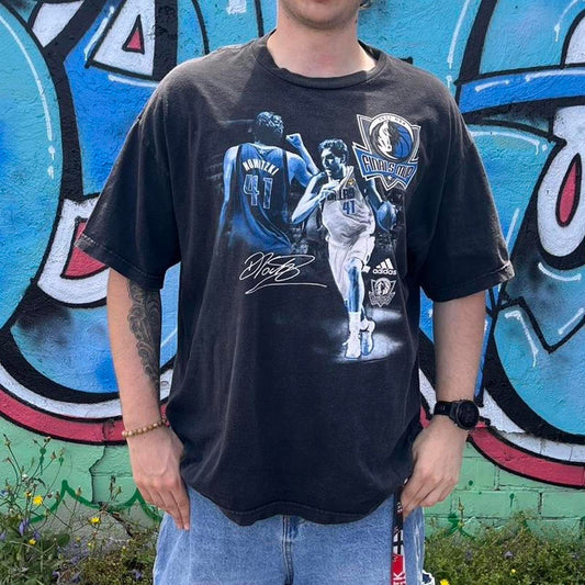 Dallas mavericks adidas tshirt