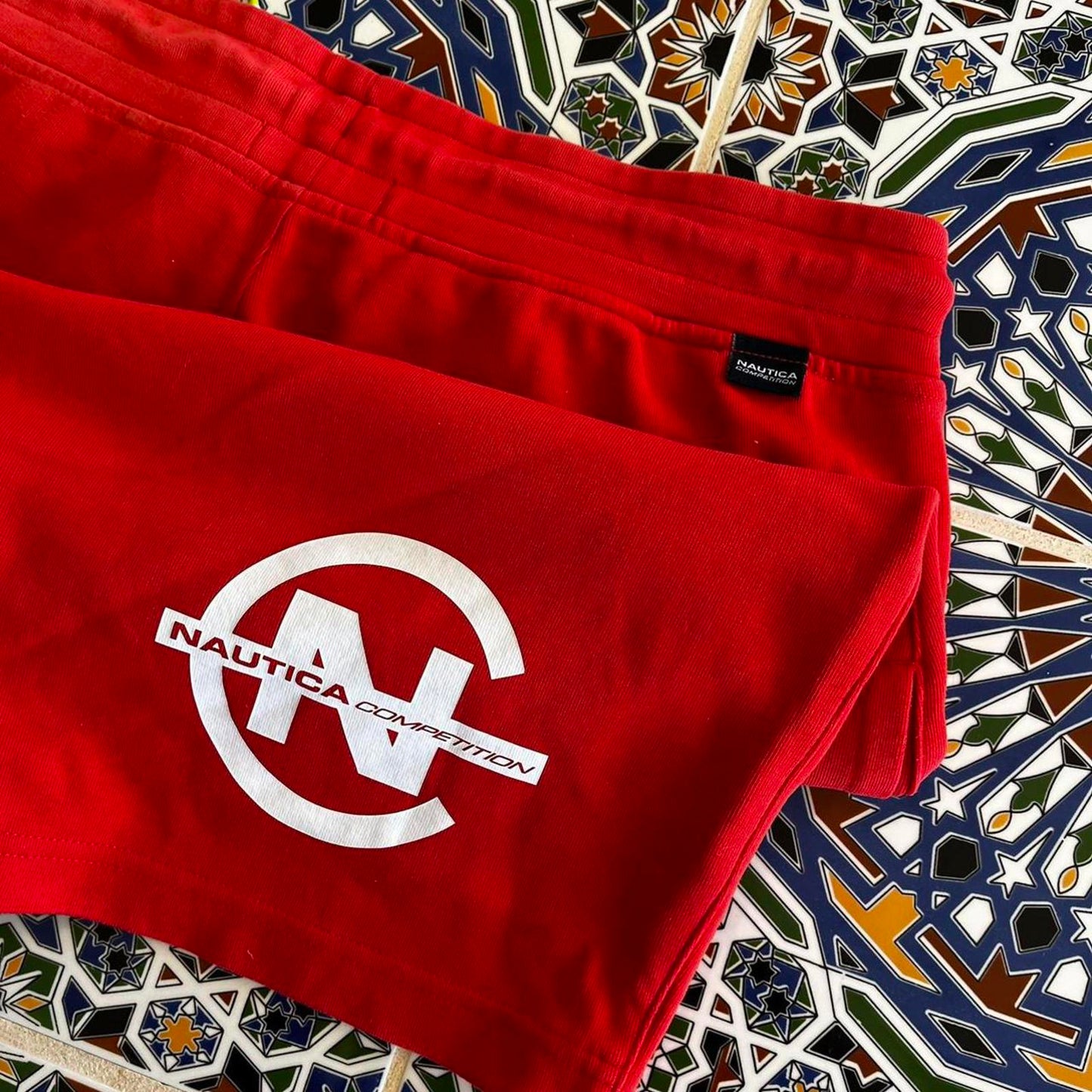 Nautica competition track pants shorts