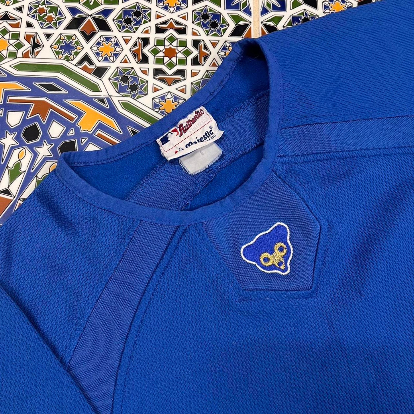 majestic chicago cubs sweatshirt jersey