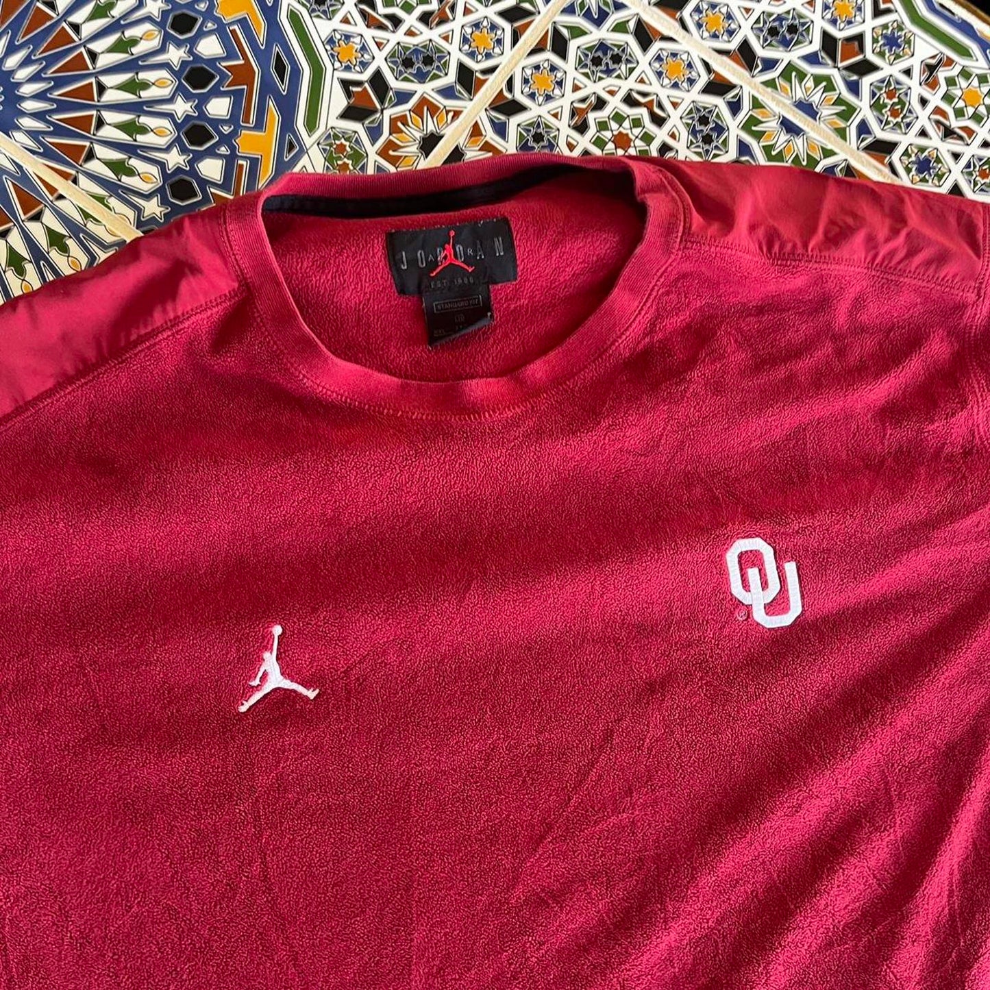 vintage Jordan x university of Oklahoma fleece sweatshirt