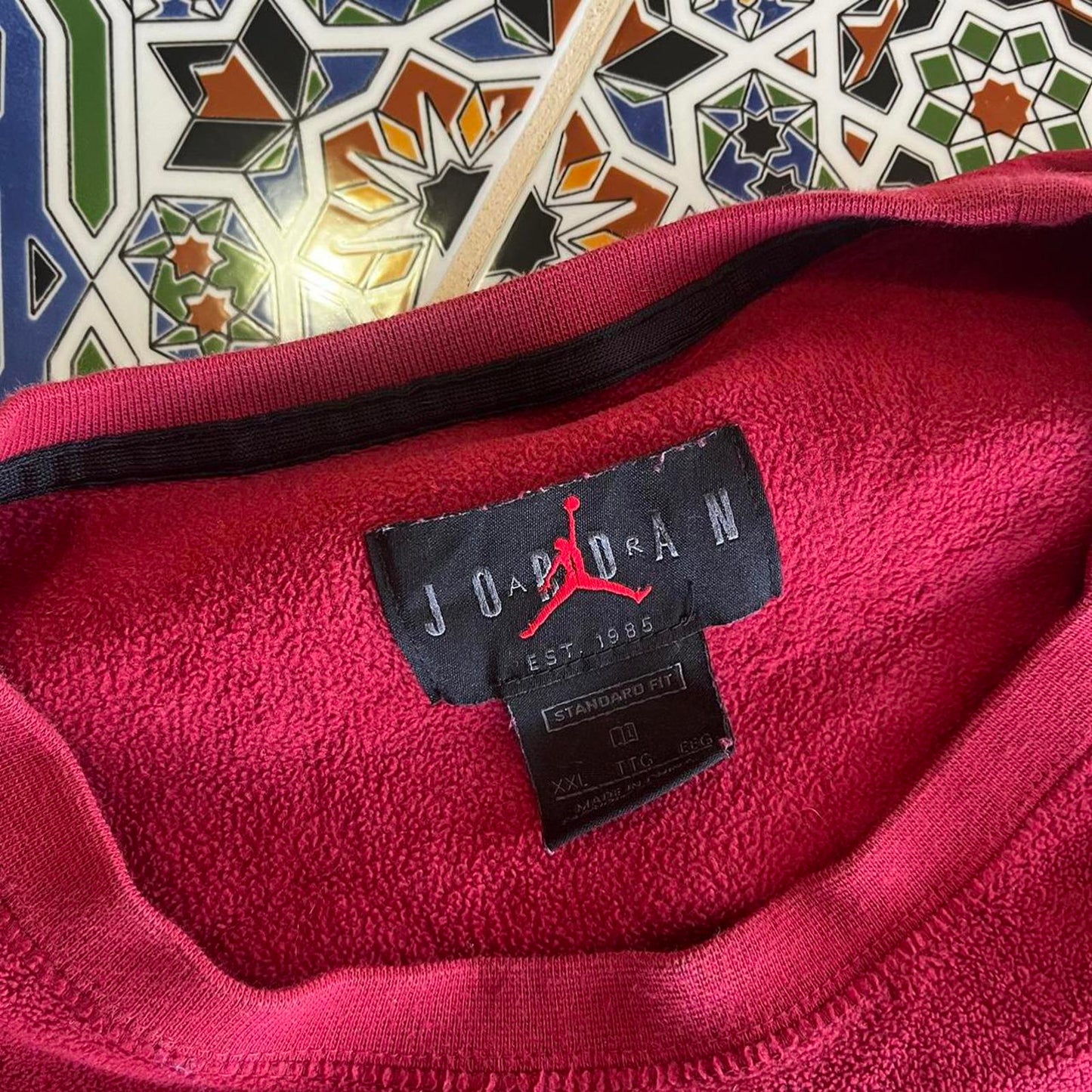 vintage Jordan x university of Oklahoma fleece sweatshirt