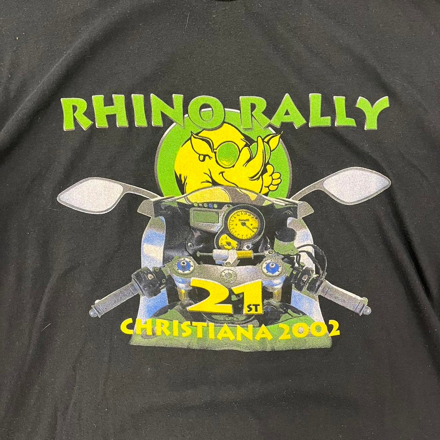 rhino rally tshirt