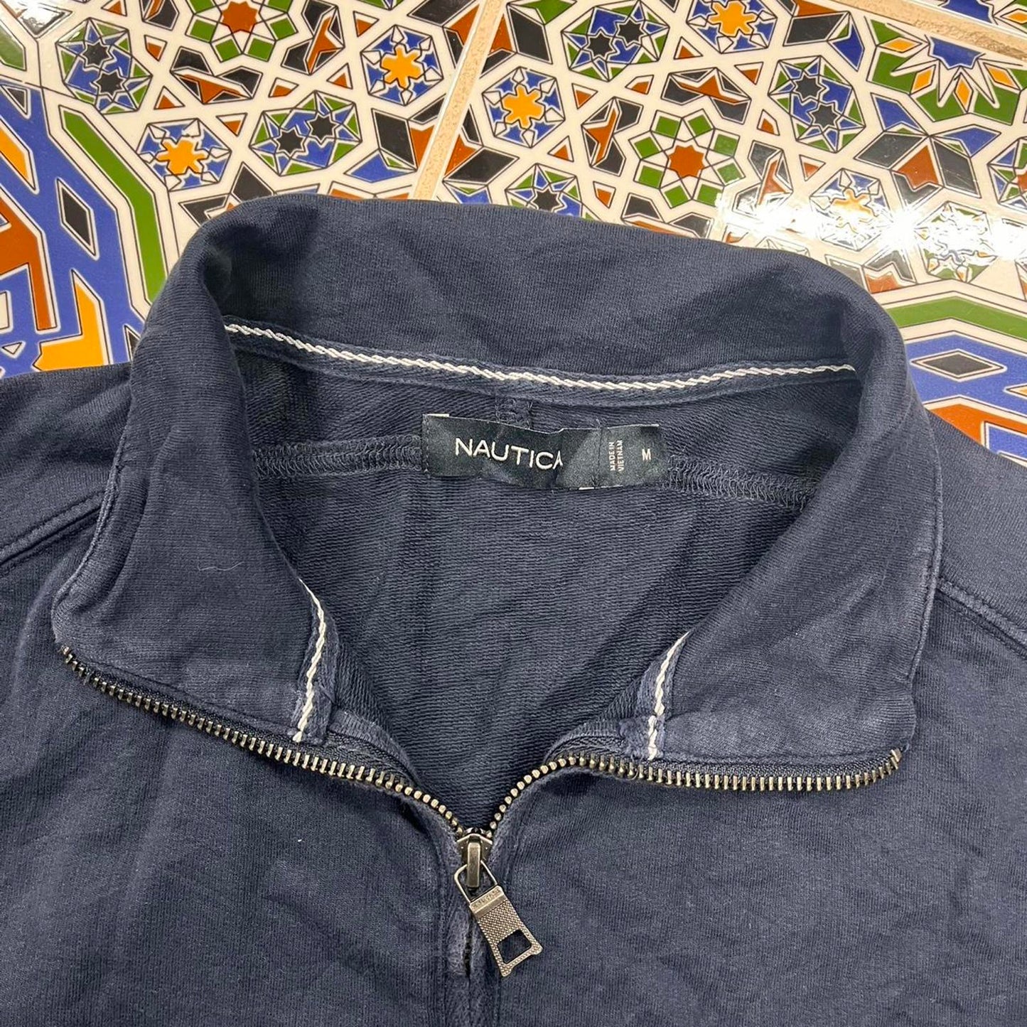 nautica quarter zip jumper