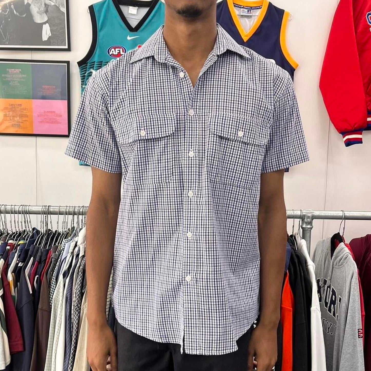 impala short sleeved button up shirt