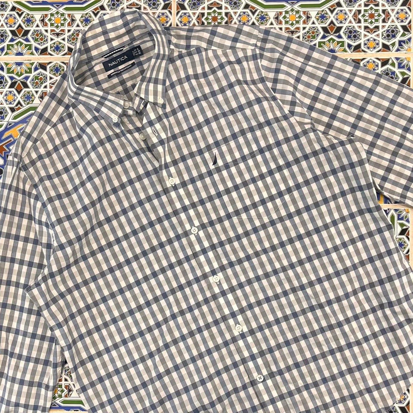 nautica button up shirt