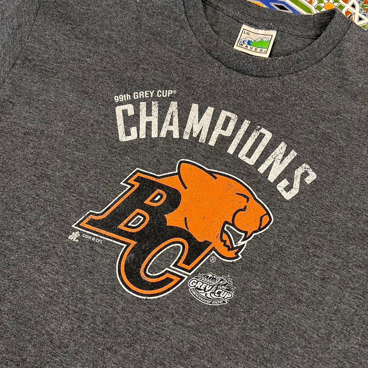 British Columbia lions tshirt