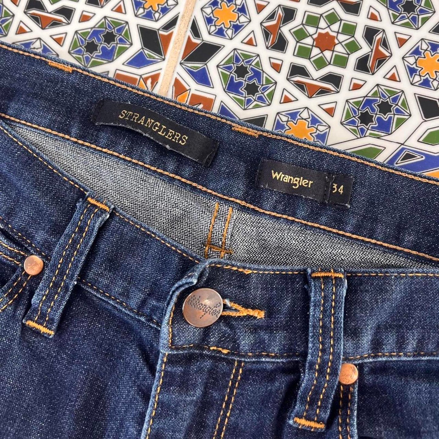 wrangler denim stranglers jeans