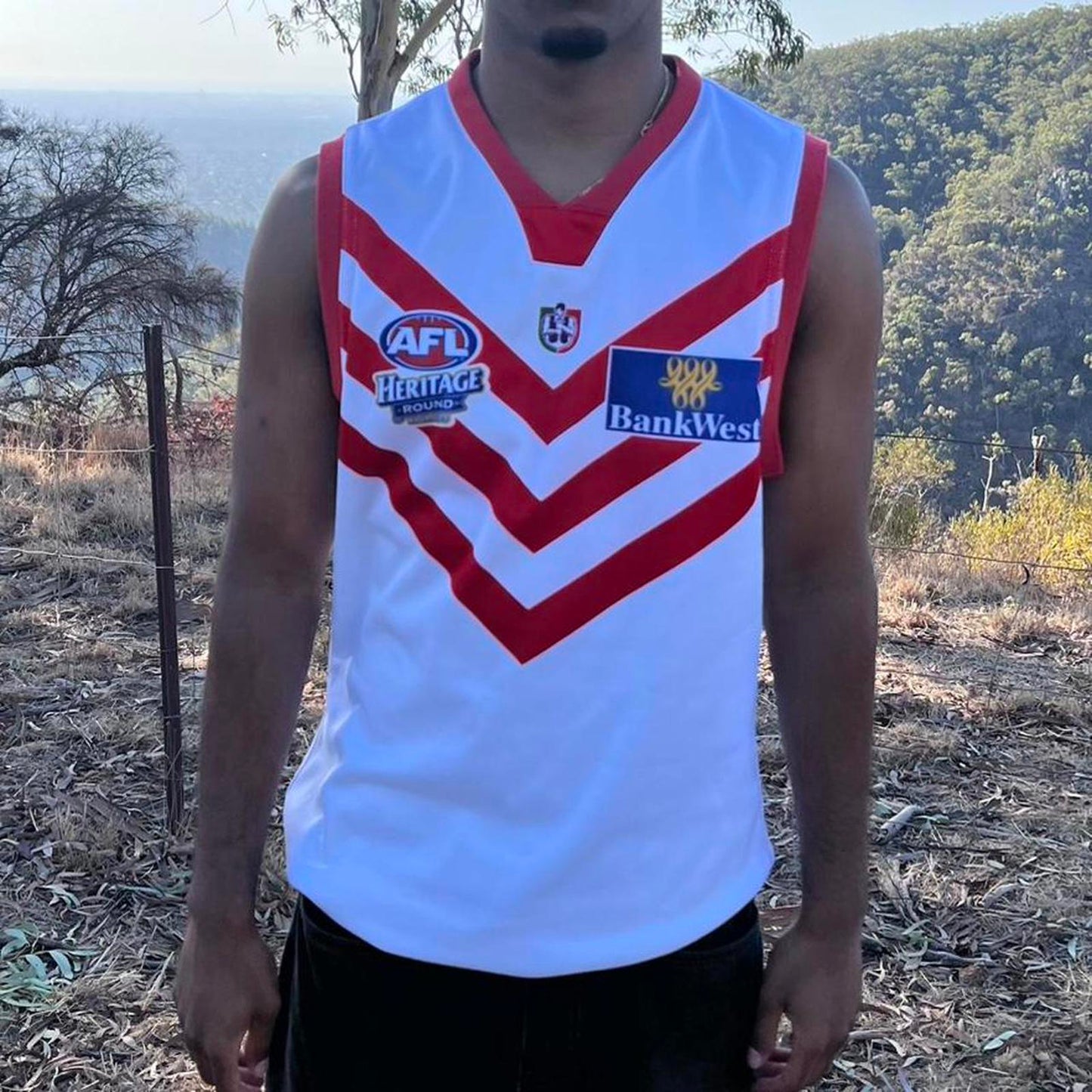 2004 heritage round Fremantle dockers jersey