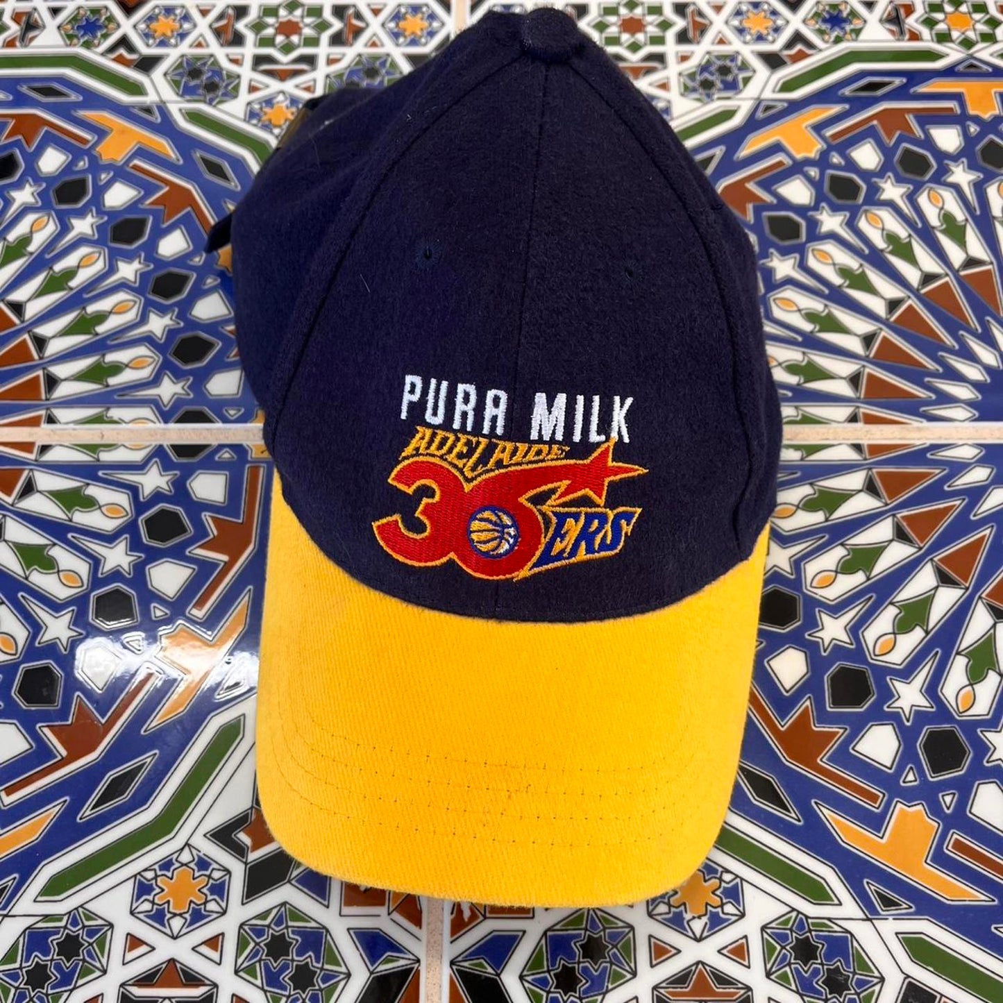 vintage adelaide #6ers NBL cap