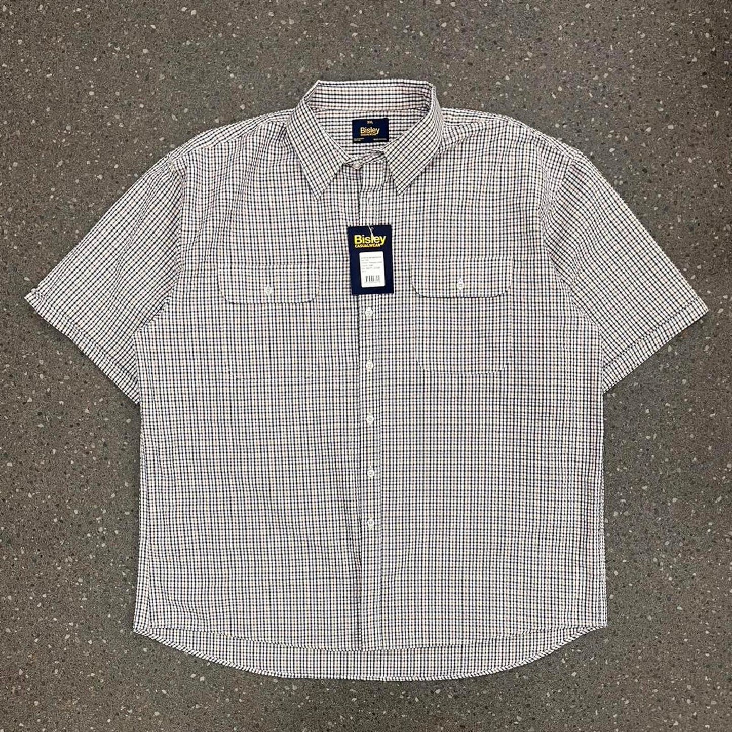 bisley short sleeved button up shirt