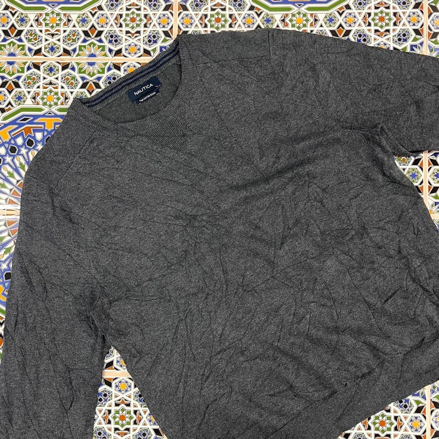 nautica cardigan sweatshirt