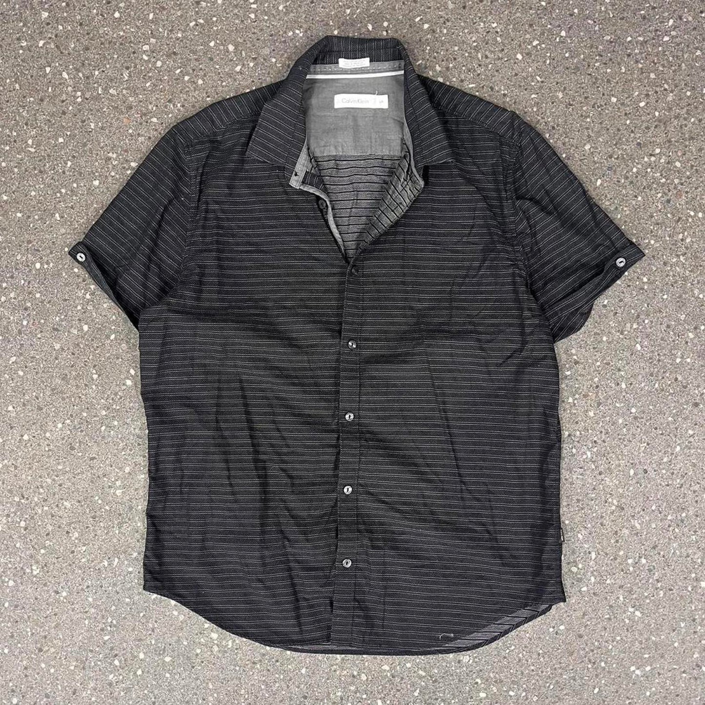 Calvin Klein short sleeved button up shirt