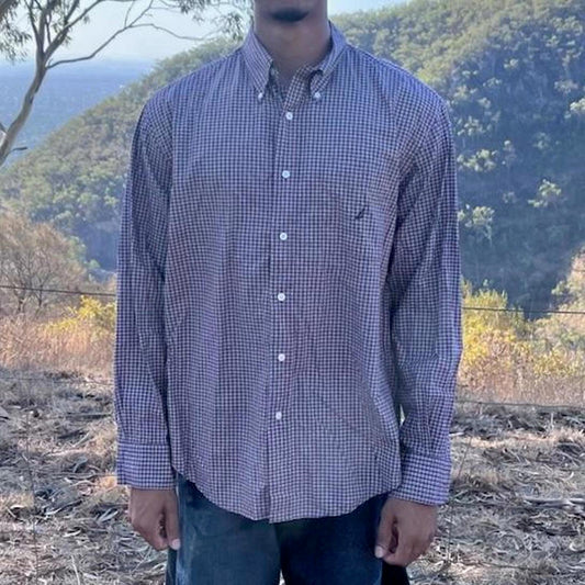 nautica button up shirt