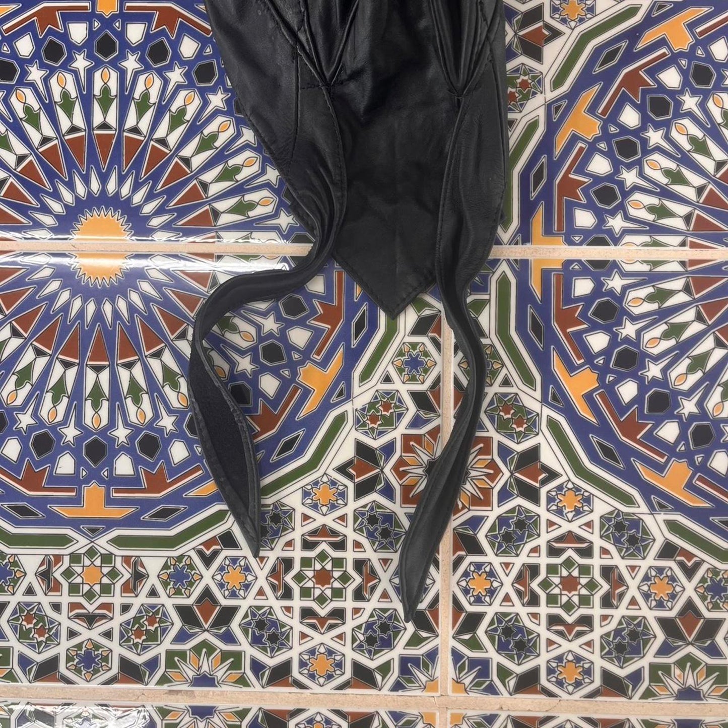 Leather Harley Davidson cap