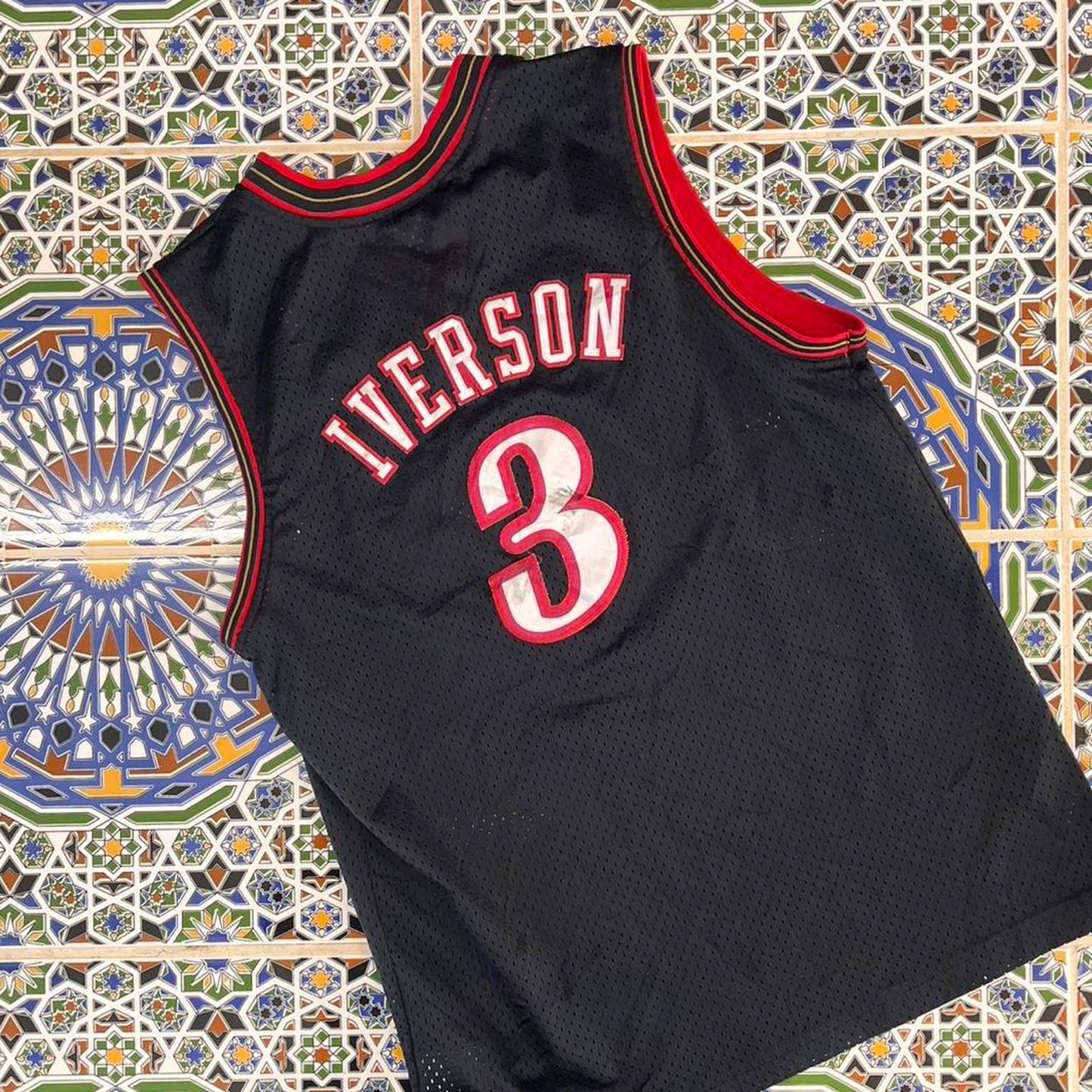 nike allan iverson philadelphia 76ers jersey