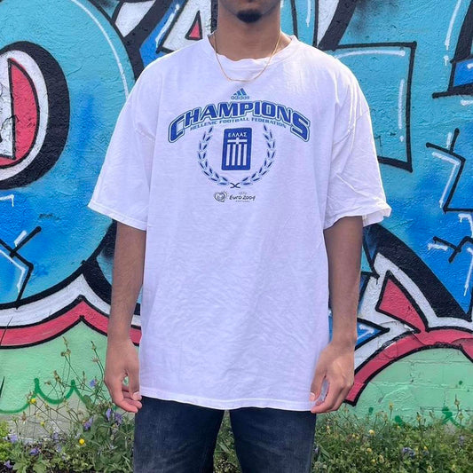 Adidas Greece Champions tshirt