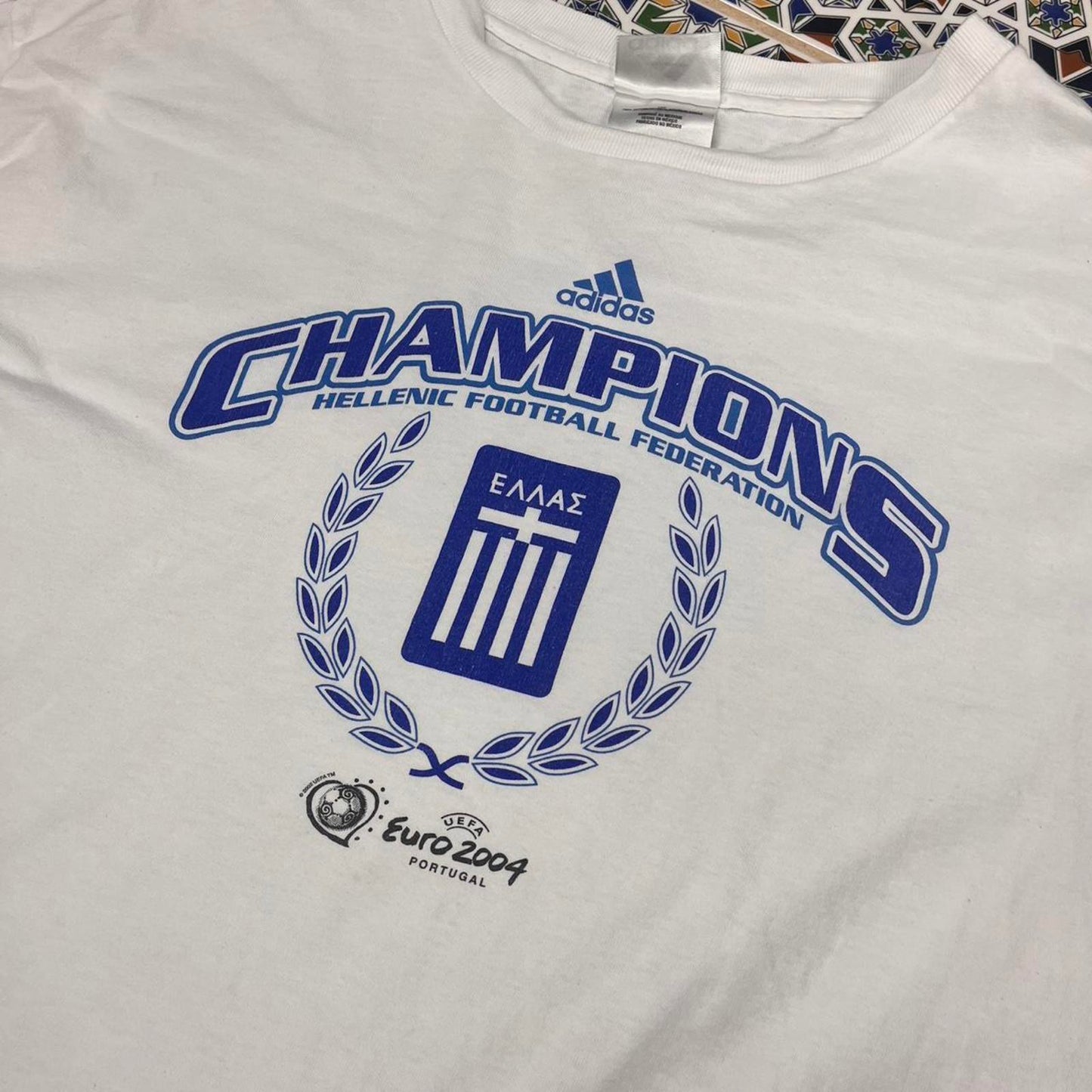 Adidas Greece Champions tshirt