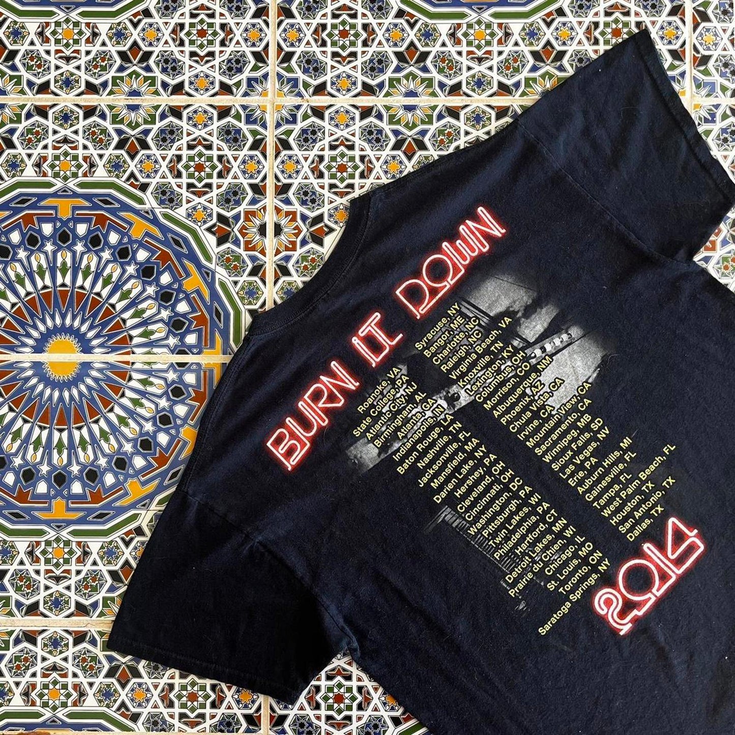 Jason Aldean tour tee