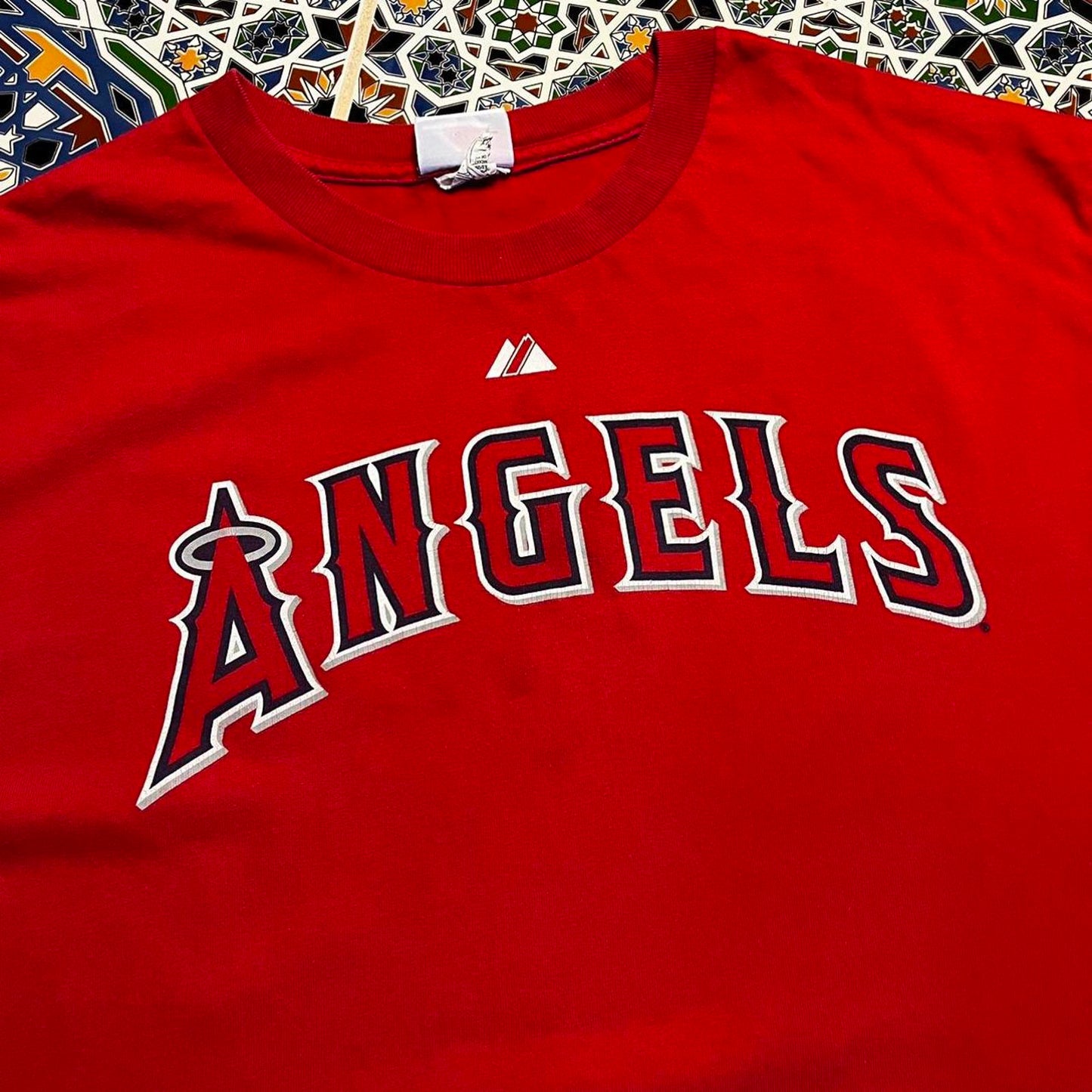 Majestic LA angels Fuentes tee