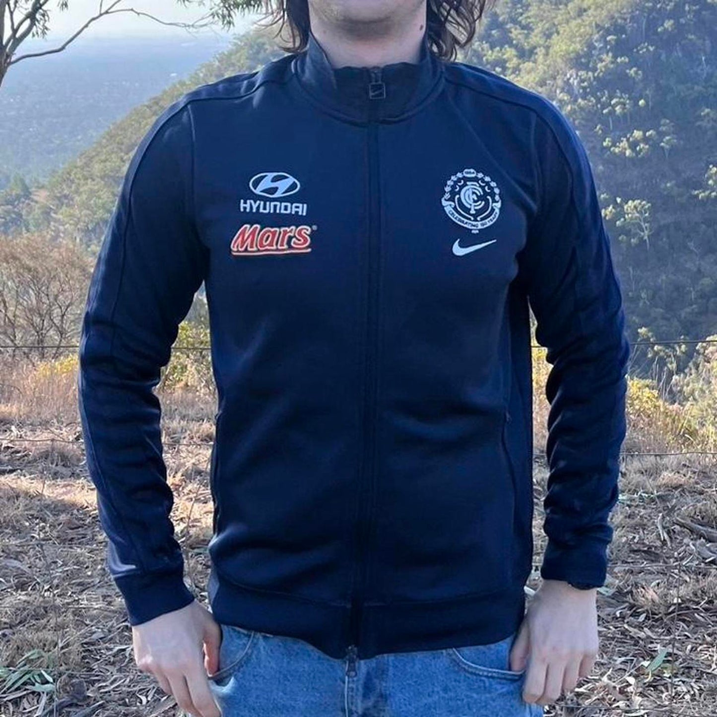 Nike team Carlton blues jacket