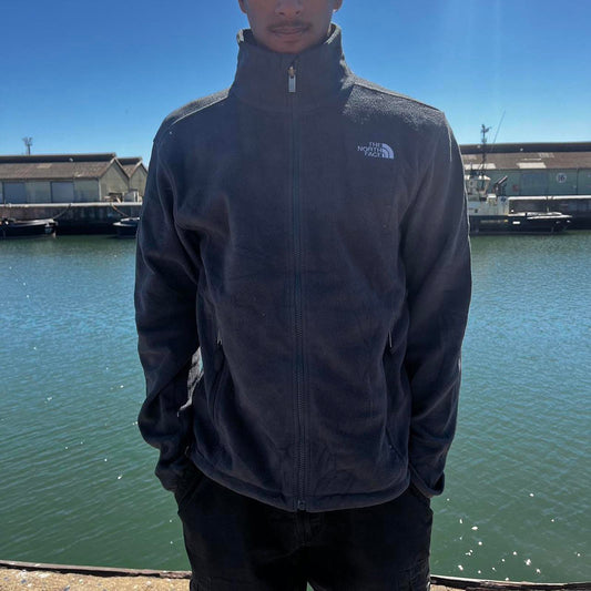 the north face fleece  sweater jacket