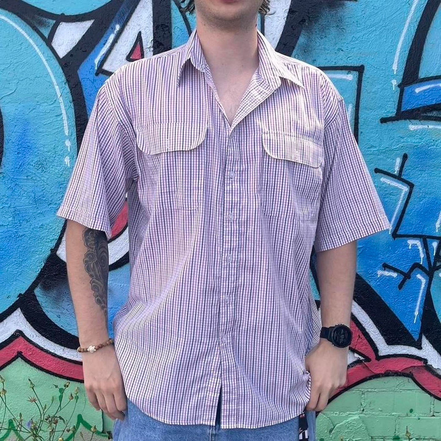 Bisley short sleeve button up