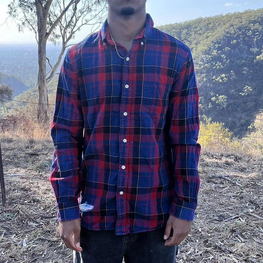 chaps button up shirt