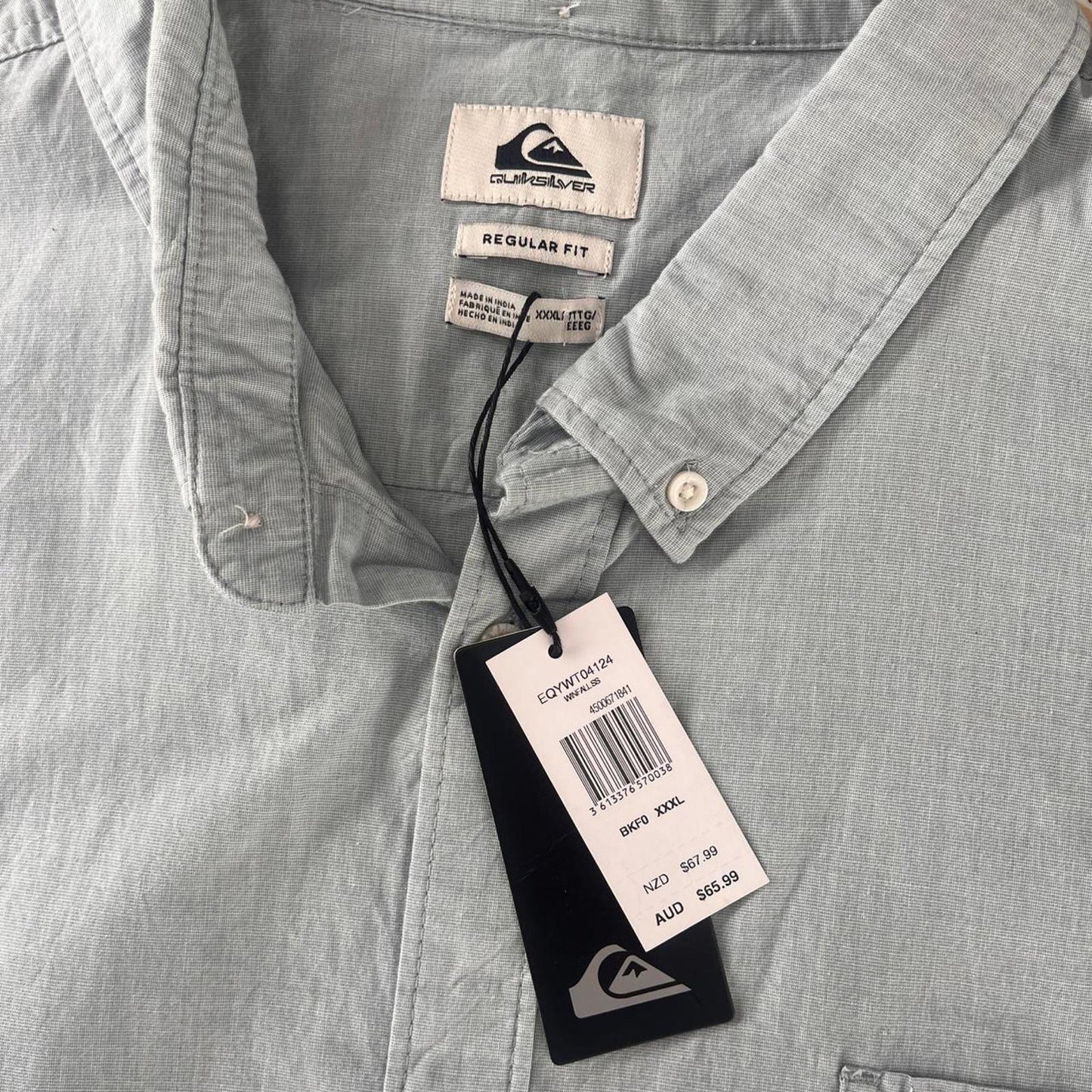 Quiksilver short sleeved button up