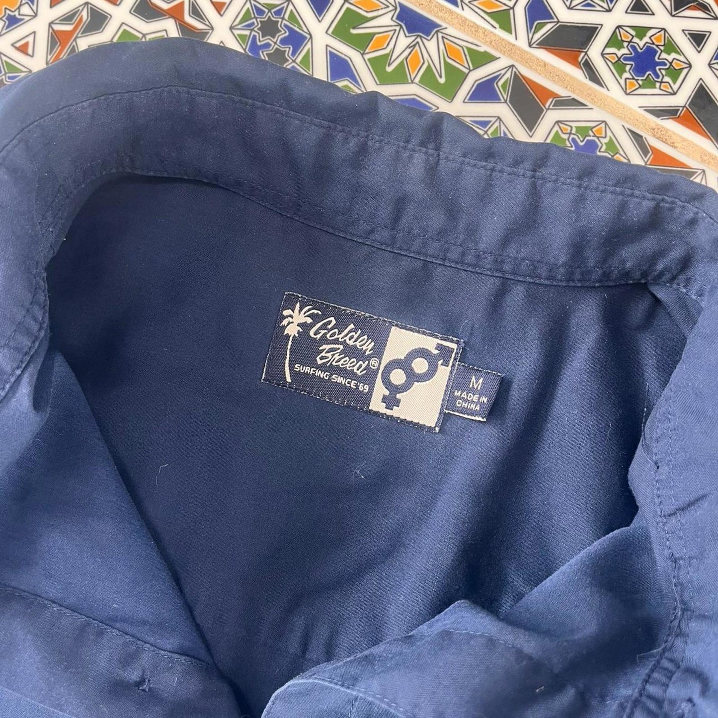 Golden breed button up shirt