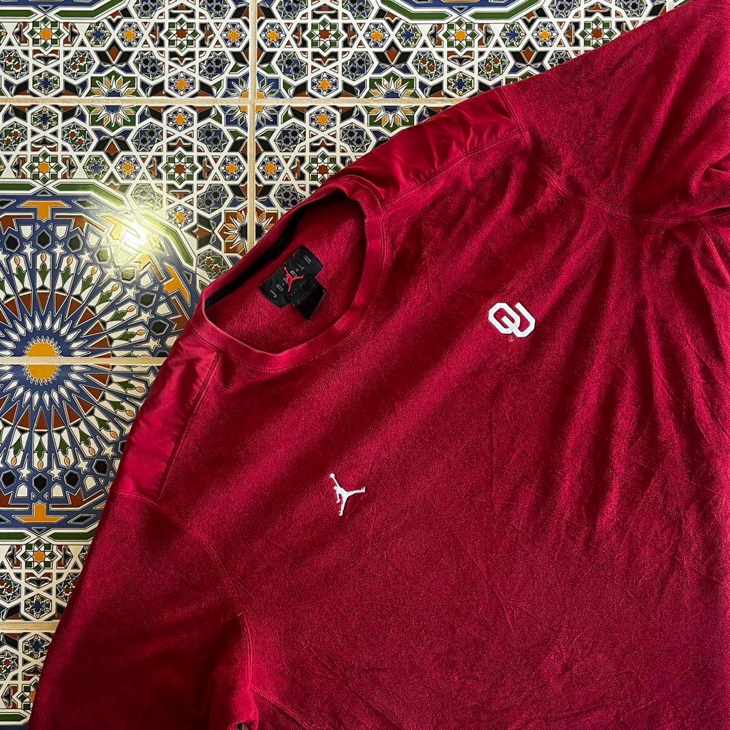 vintage Jordan x university of Oklahoma fleece sweatshirt