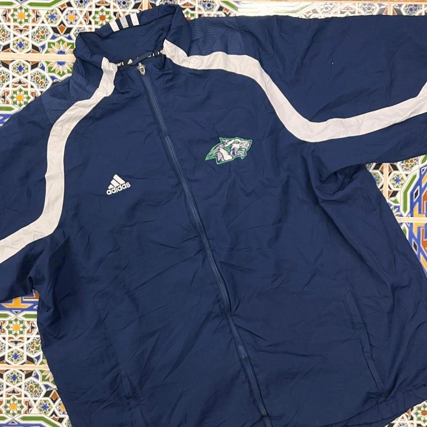 glacier high school wrestling adidas jacket