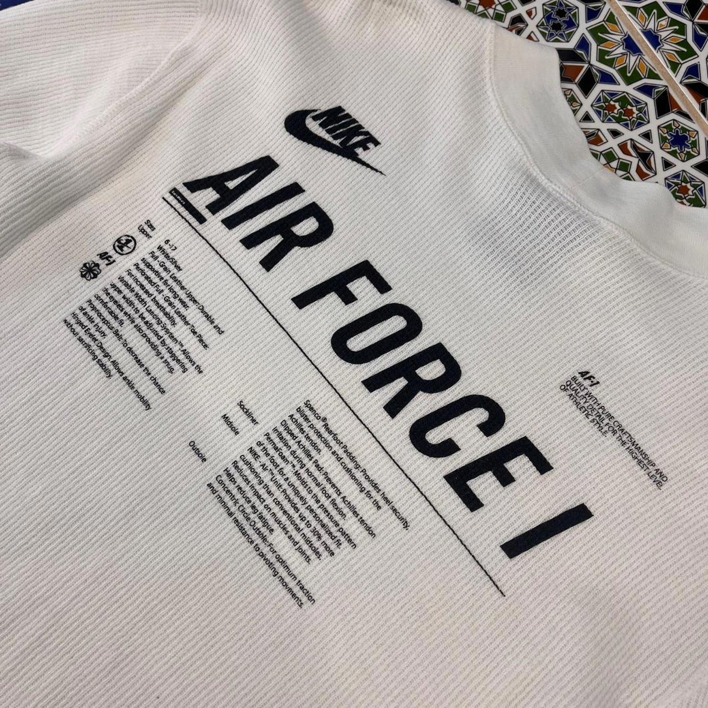 Nike Air Force one long sleeve tee