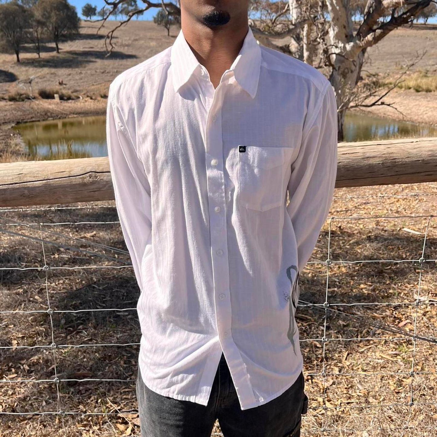 Quiksilver button up shirt