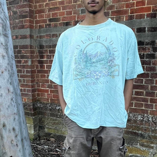 Vintage Colorado, Durango graphic tourist tee