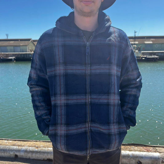 nautica fleece hoodie