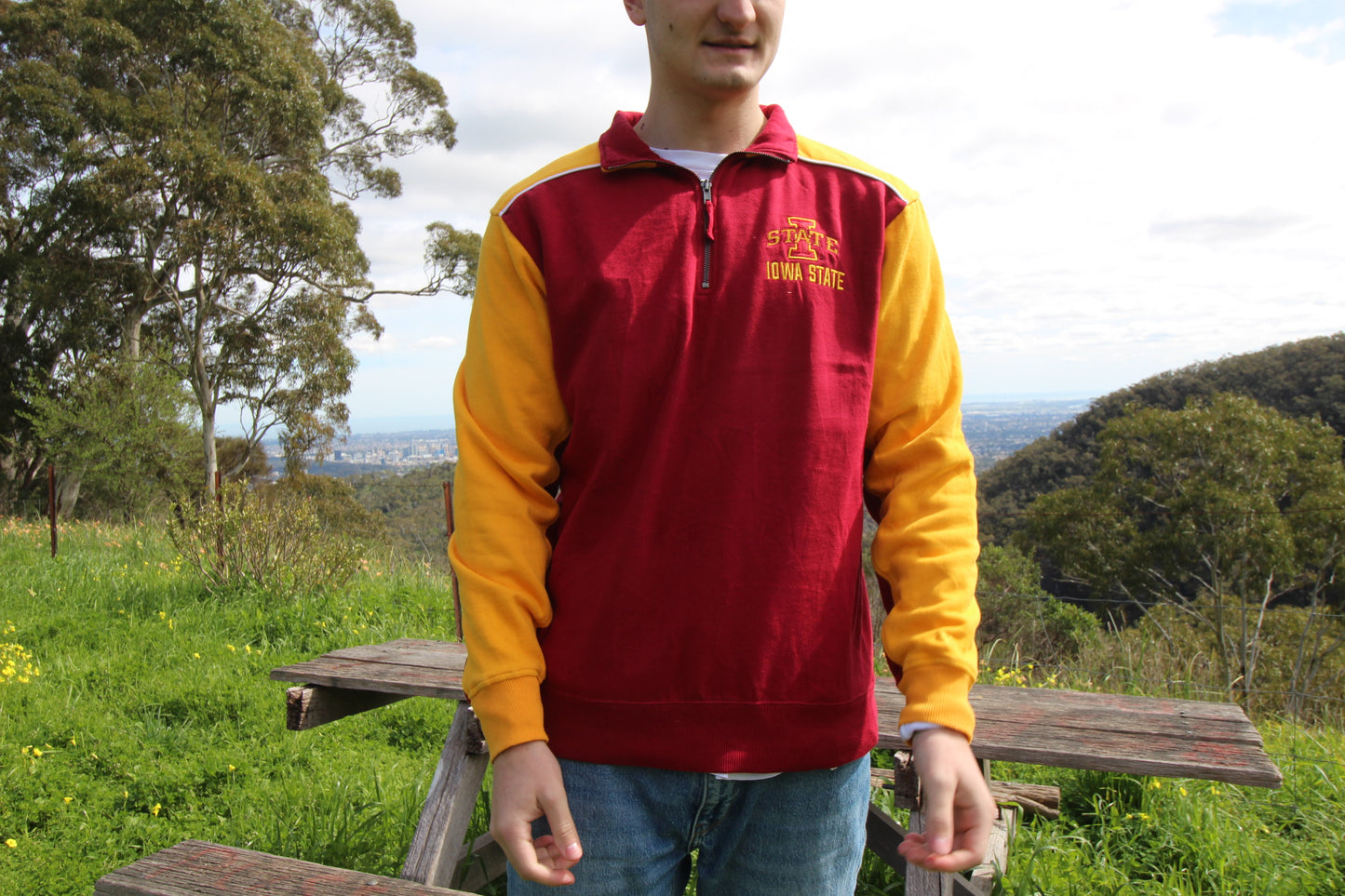 L Iowa State University 1/4 zip