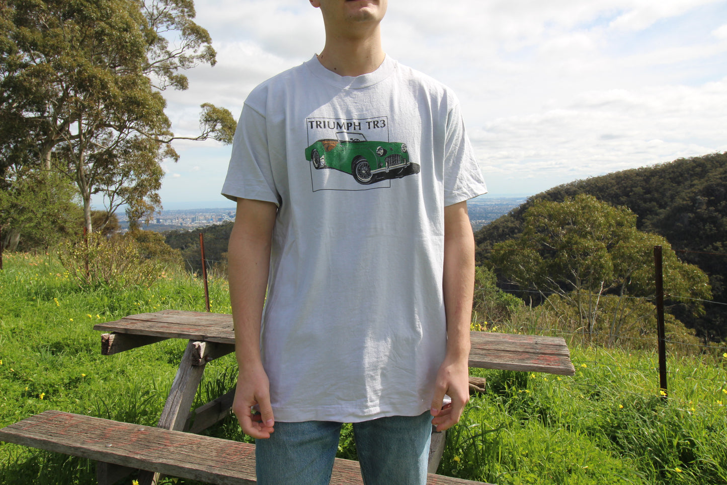 XL Vintage triumph TR3 tee