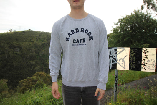 L Hard Rock Café Grey sweatshirt