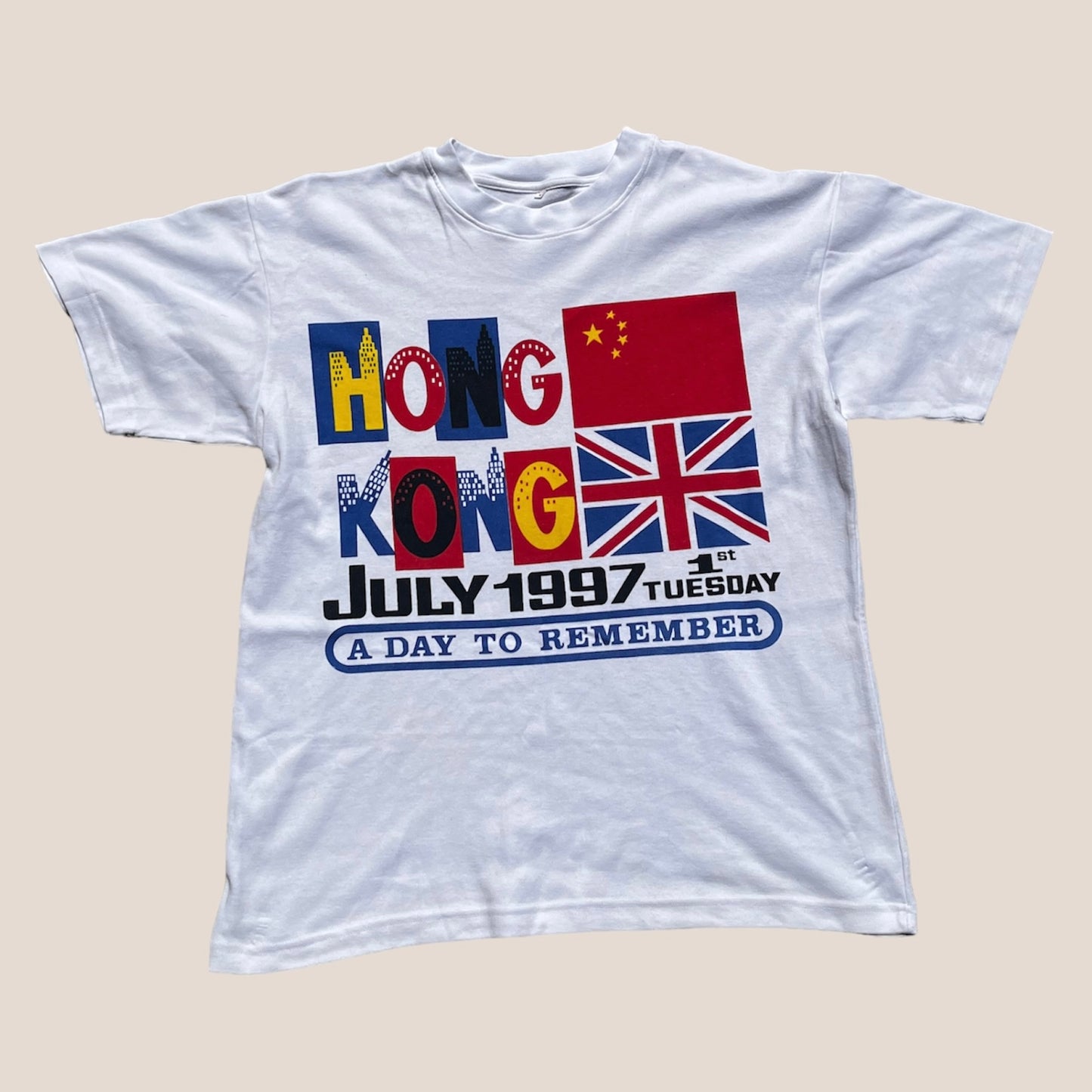 M HongKong 1997 tee