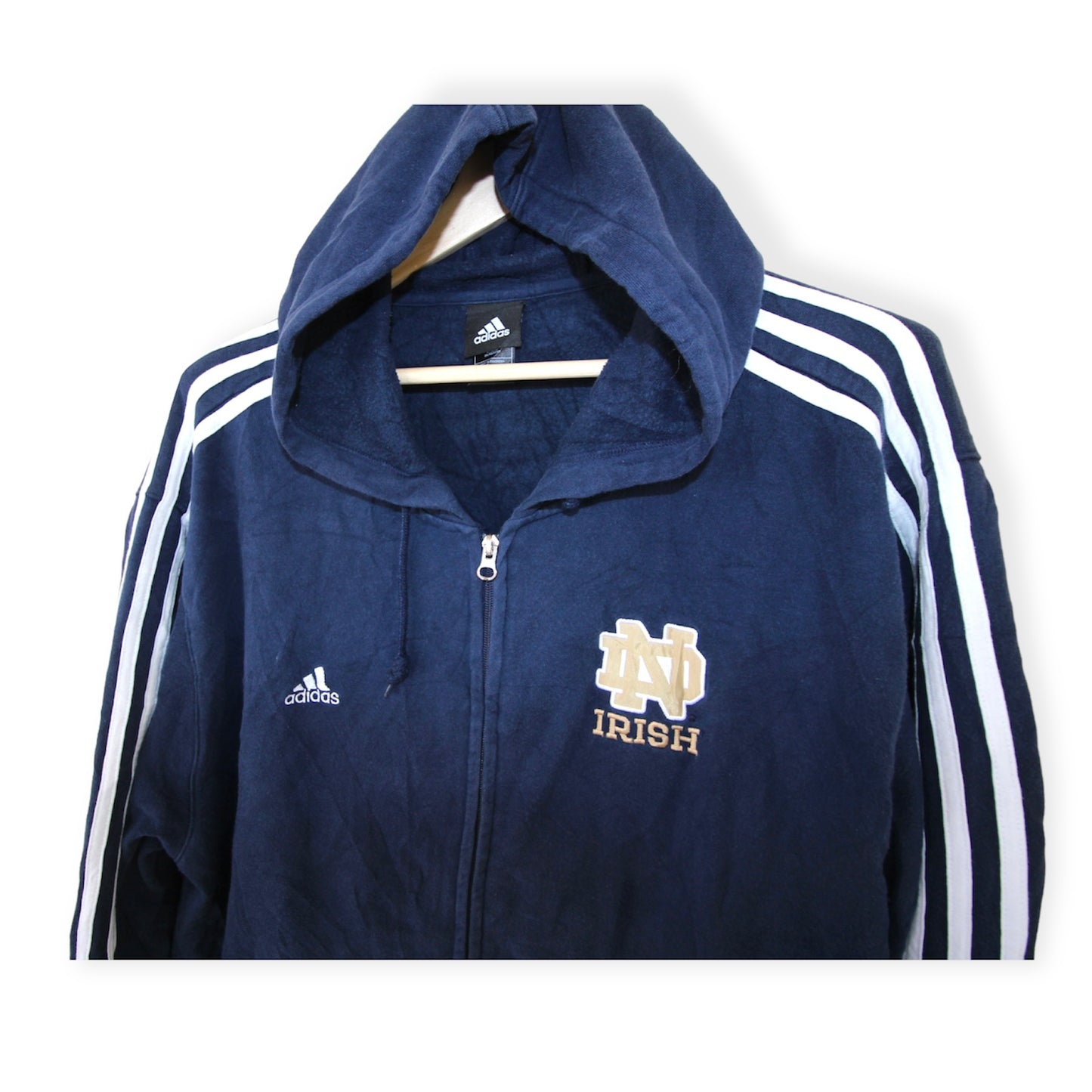 L Notre Dame Adidas Hoodie